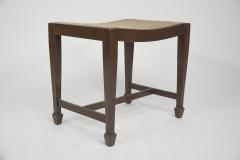 An Arts Crafts Sturdy Little Walnut Stool - 4192837