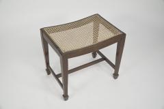 An Arts Crafts Sturdy Little Walnut Stool - 4192841