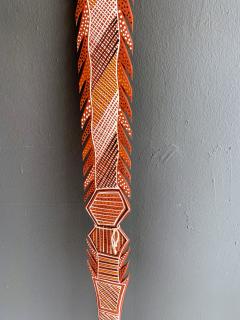 An Australian Aboriginal Carved and Pained Spear from Melville Island - 950433