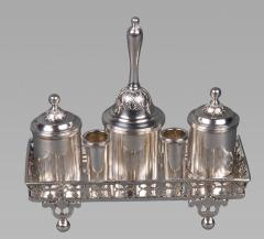 An Early 19th Century Portuguese Silver Desk Inkstand - 970890