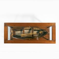 An Edwardian clinker built model of a gentleman s yacht tender - 2247856