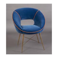 An Egg Shaped Modernist Italian Chair 1950s - 1989296