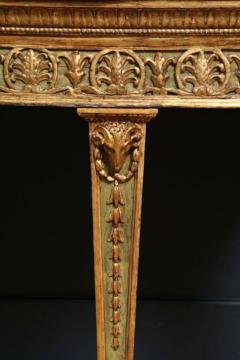 An Eighteenth Century Sienna Marble Veneered Top Supported on Adam Style Base - 271938