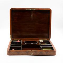An Elegant French Games Token Box In Rare Kingwood French Circa 1860 1880  - 2177088