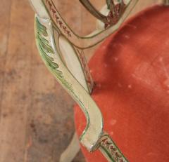 An Elegant Pair of English 18th c Painted Armchairs - 2619752