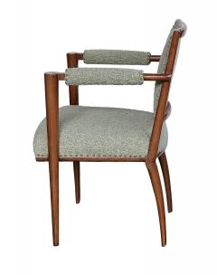 An Elegant Pair of French Art Deco Beechwood Arm Chairs - 3349301