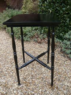 An English Aesthetic Movement Ebonized Occasional Table - 267331