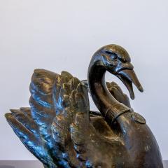An English Bronze Fountain of a Swan - 3092884