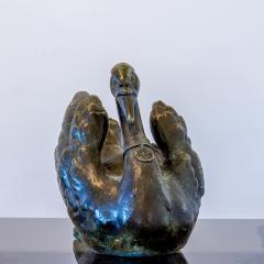 An English Bronze Fountain of a Swan - 3092890