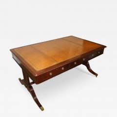An English Regency Mahogany Partner s Desk - 3658512