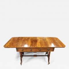 An English Regency Rosewood Sofa Table circa 1820 - 4439430