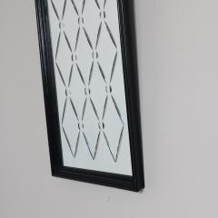 An Etched Mirror with Ebonised Frame - 3585330