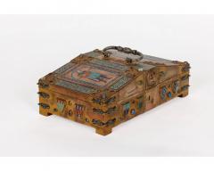 An Exceptional American Caldwell Renaissance Style Bronze and Enamel Humidor - 3979251