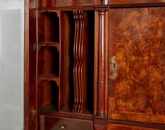 An Exceptional Burl Walnut Bureau Bookcase - 4378355