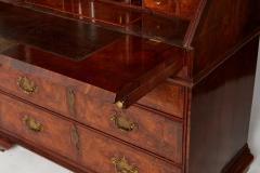 An Exceptional Burl Walnut Bureau Bookcase - 4378370