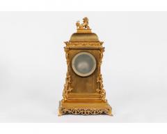 An Exceptional French Japonisme Ormolu and Champleve Enamel Five Piece Clock Set - 3979204