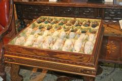 An Exceptional Late 18th Century Venetian Chinoiserie Marble Chess Set - 3656393