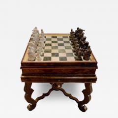 An Exceptional Late 18th Century Venetian Chinoiserie Marble Chess Set - 3662351