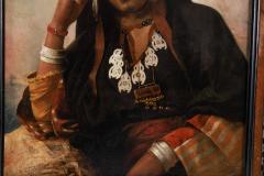 An Exceptional Quality Orientalist Portrait of The Moroccan Chief  - 2593929