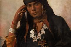 An Exceptional Quality Orientalist Portrait of The Moroccan Chief  - 2593930