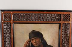 An Exceptional Quality Orientalist Portrait of The Moroccan Chief  - 2593934