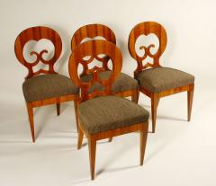 An Exceptional Set of Four Biedermeier Side Chairs - 457286