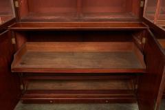 An Extraordinary George III Triple Breakfront Mahogany Glazed Cabinet - 3818135