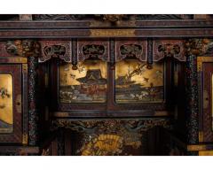 An Imperial Japanese Meiji Shibayama Tea Cabinet by The Tokugawa Samurai Clan - 3987735