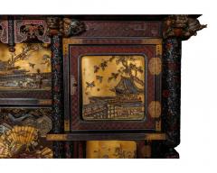 An Imperial Japanese Meiji Shibayama Tea Cabinet by The Tokugawa Samurai Clan - 3987737