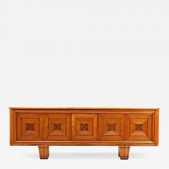 An Important French Art Deco Cherrywood Sideboard Enfilade C 1940  - 4820209