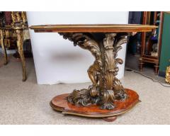 An Important Italian Kingwood and Patinated Bronze Figural Table Circa 1870 - 3470648
