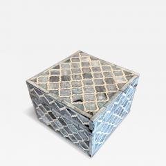 An Indian Inlaid Marble Box circa 1900 - 4426413