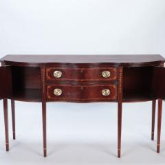 An Inlaid mahogany federal style sideboard by Council 20th C - 3000269