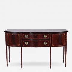An Inlaid mahogany federal style sideboard by Council 20th C - 3002195