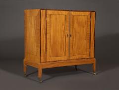 An Interesting Pair Of Satinwood Two Door Cabinets En Quatre Face - 1378965