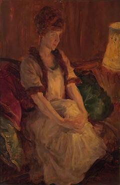 An Interior by Alfred Jonnia circa 1921 - 4500060