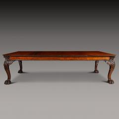 An Irish Walnut Extending Dining Table Mid 19th Century - 4399352