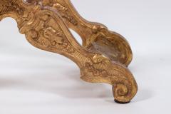 An Italian Elaborately Carved Giltwood X Frame Stool Circa 1780  - 3018785