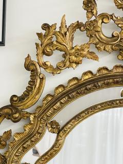 An Italian Gilt Wood Wall Console or Pier Mirror - 2925811