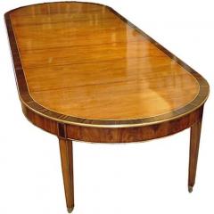 An Italian Louis XVI Mahogany and Rosewood Dining Table - 3400279