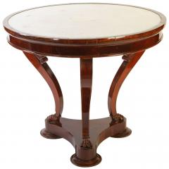 An Italian Mahogany Gueridon Center Table - 2156925