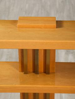 An Italian Wood Bookshelf or Console Table circa 1970 - 3533296