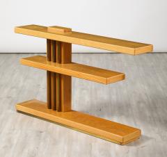 An Italian Wood Bookshelf or Console Table circa 1970 - 3533300