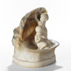 An Italian alabaster lamp Circa 1920 - 1120280