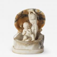 An Italian alabaster lamp Circa 1920 - 1120392