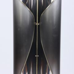 An Italian floor lamp in chrome and steel Circa 1970s - 2236703