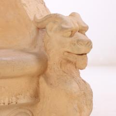 An Italian terracotta garden seat C 1920  - 4332991