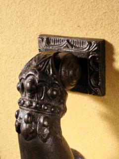 An Original Victorian Period Cast iron Door Knocker  - 3327919