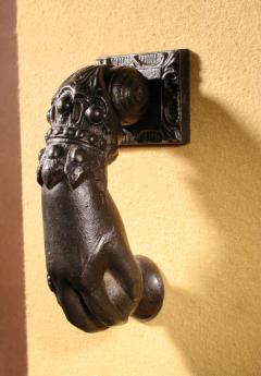 An Original Victorian Period Cast iron Door Knocker  - 3327922