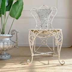 An Ornate Regency Wirework Iron Chair - 3062048